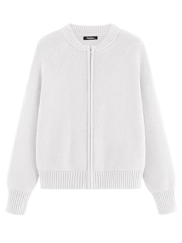 Zip-Up Cardigan