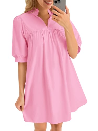Cotton Babydoll Dress