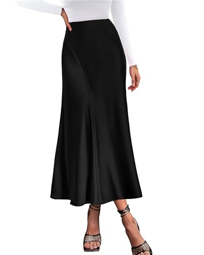 Satin Maxi Skirt