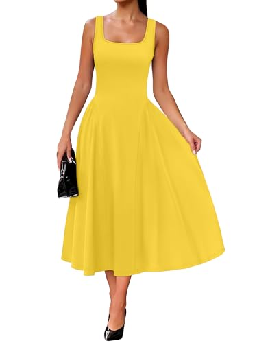 Square Neck Maxi Dress