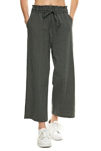 Cottton Linen Capri Pants