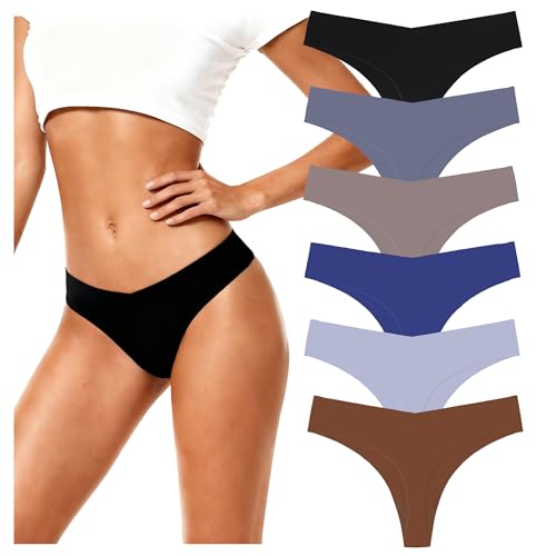Seamless No Show Thong (6PK)