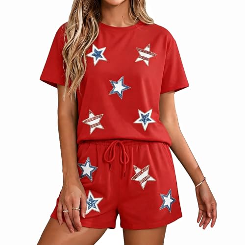 Sequin Short Set