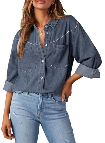 Cotton Denim Shirt