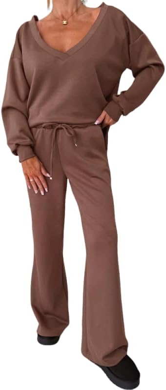 V-Neck Lounge Set