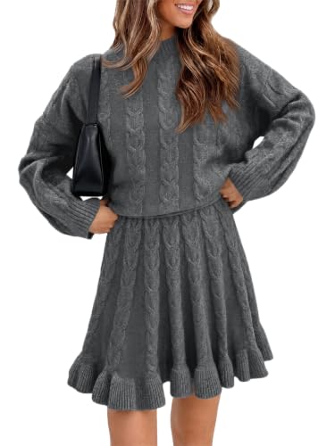 2pc Sweater Skirts Set