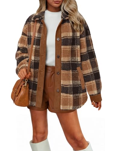Sherpa Plaid Jacket