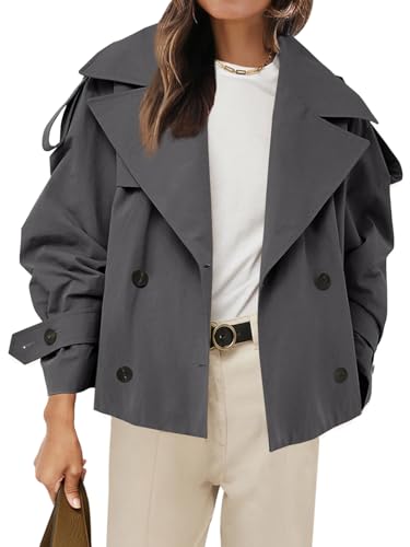 Cropped Trench Jacket