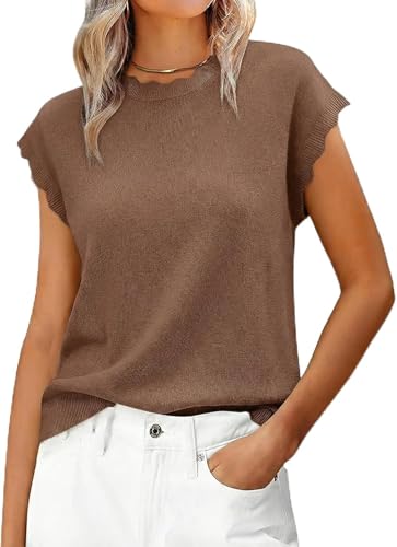 Lightweight Cap Sleeve Sweater