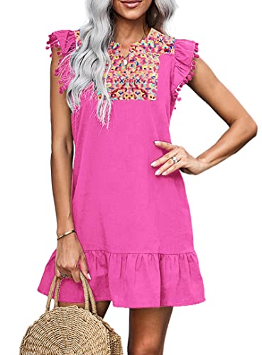 Boho Embroidered Dress