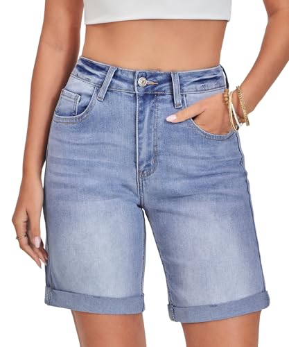 Bermuda Denim Shorts