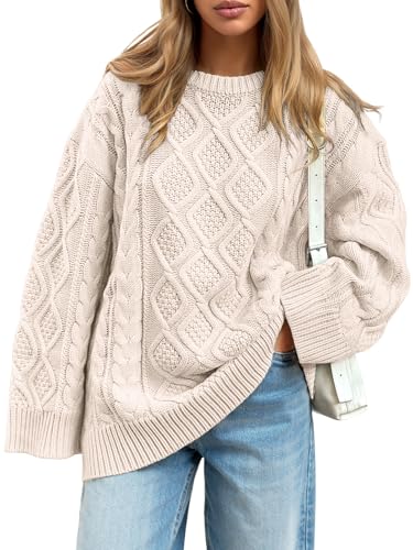 Oversized Cable Sweater