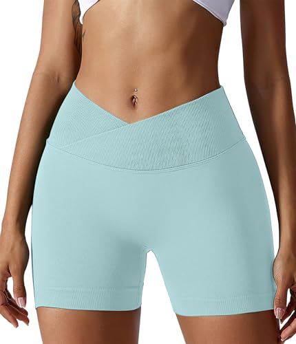 Cross High Waist Shorts