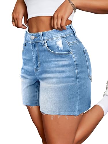 Stretchy Jean Shorts
