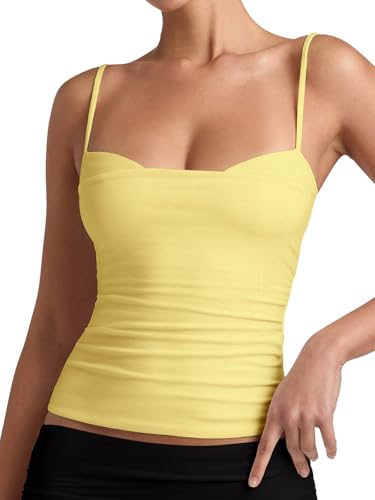 Ruched Camisole Tank