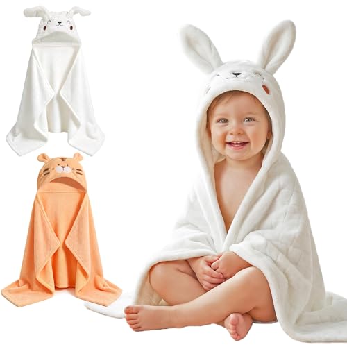 2pk Baby Hooded Towel
