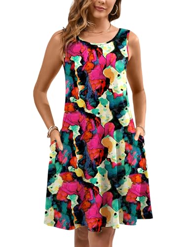Sleeveless Crew Dress