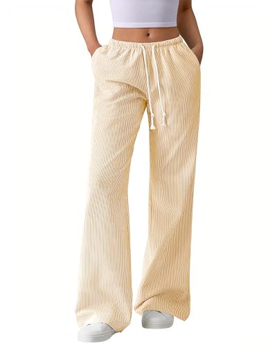 Striped Wide Leg Pants