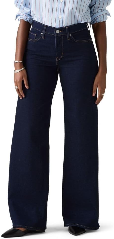 Shaping Wide-Leg Jeans