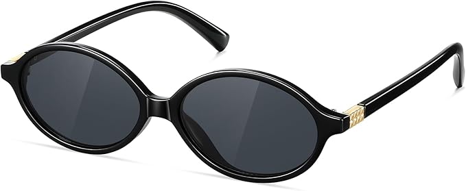 Retro Oval Sunglasses