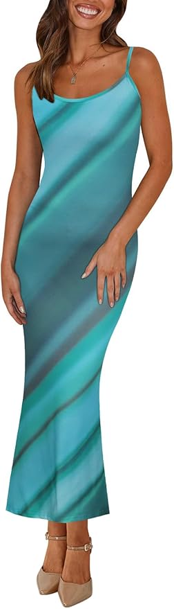 Spaghetti Strap Maxi Dress