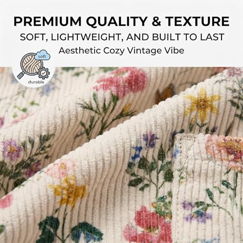 Corduroy Shoulder Tote