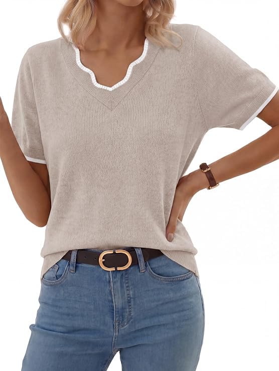 Short Sleeve Sweater