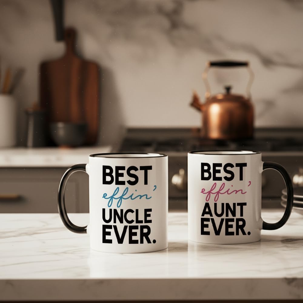 Aunt & Uncle Coffee Mug Set