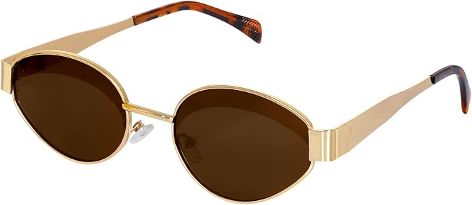 Retro Oval Sunglasses
