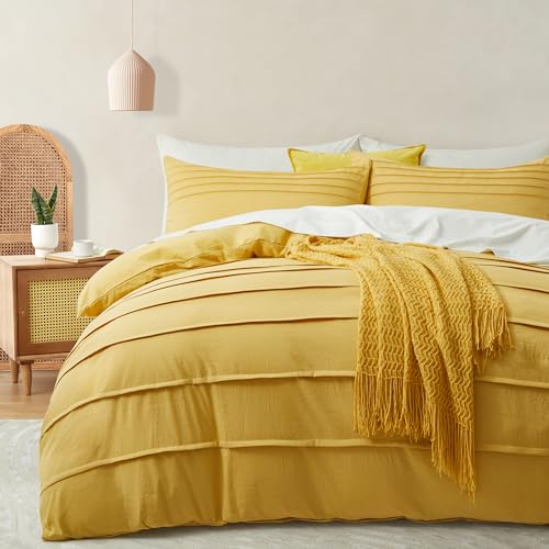 Oli Anderson Pleated Duvet Cover Set (3PCS)