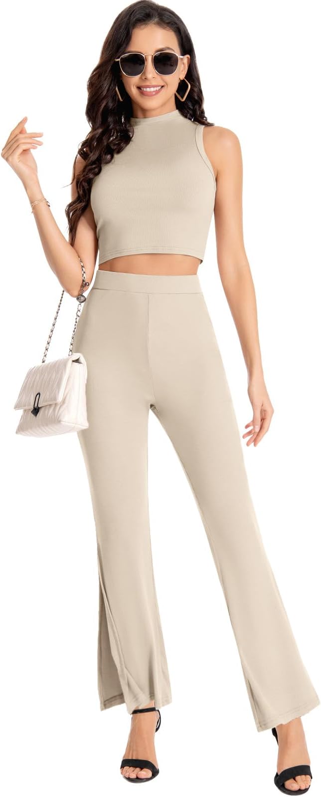 Two Piece Sleeveless Set