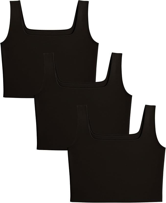 Stretch Sport Bra Tank (3PK)