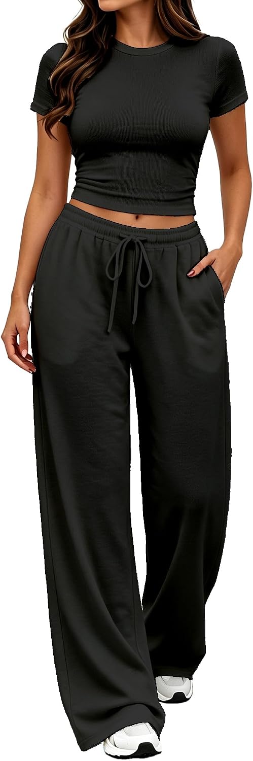 Crop Top Lounge Set