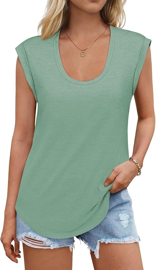 Scoop Neck Tank Top