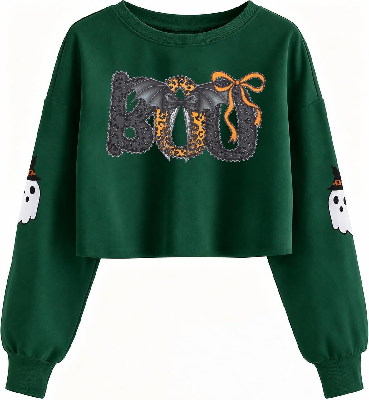 Spooky Season Crop Sweatshirt