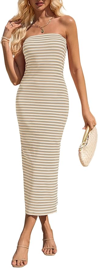 Strapless Bodycon Dress