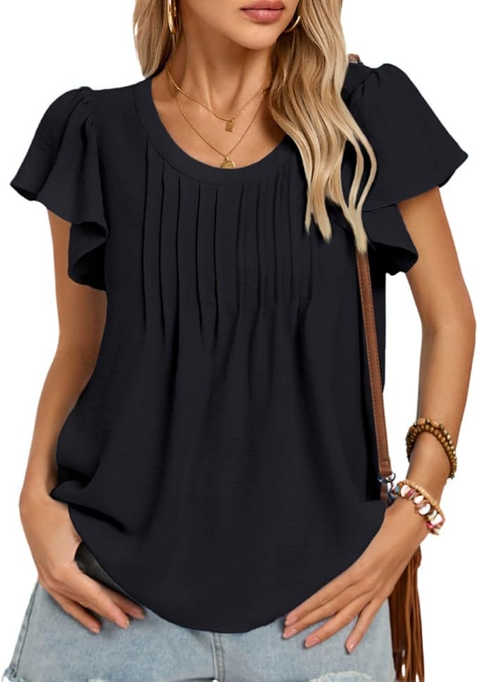 Pleated Blouse