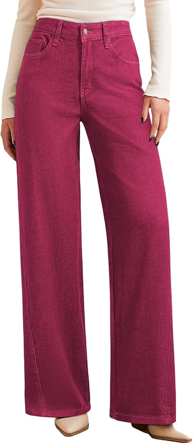 Wide Leg Jeans High