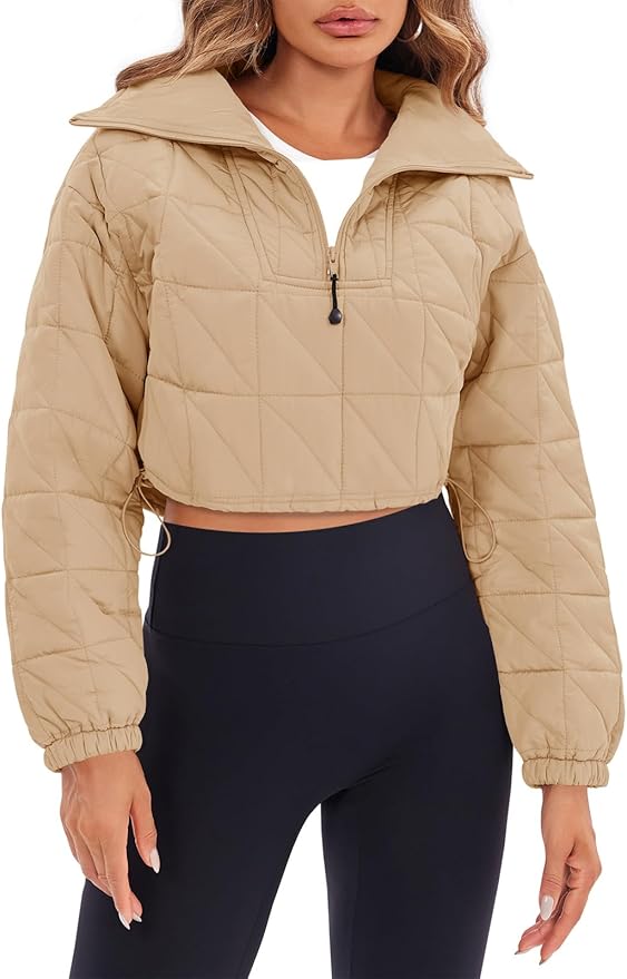 Quilted Half Zip
