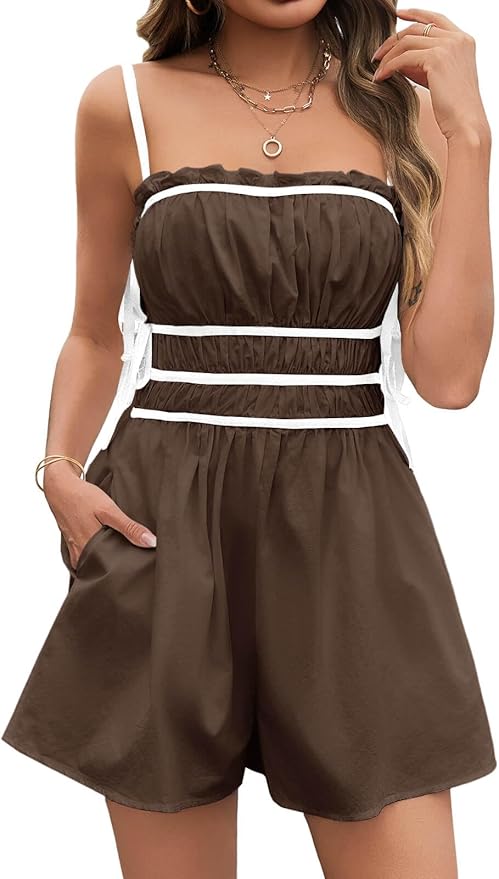 Spaghetti Strap Romper