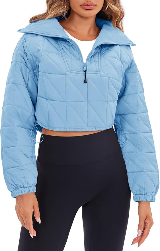 Quilted Half Zip