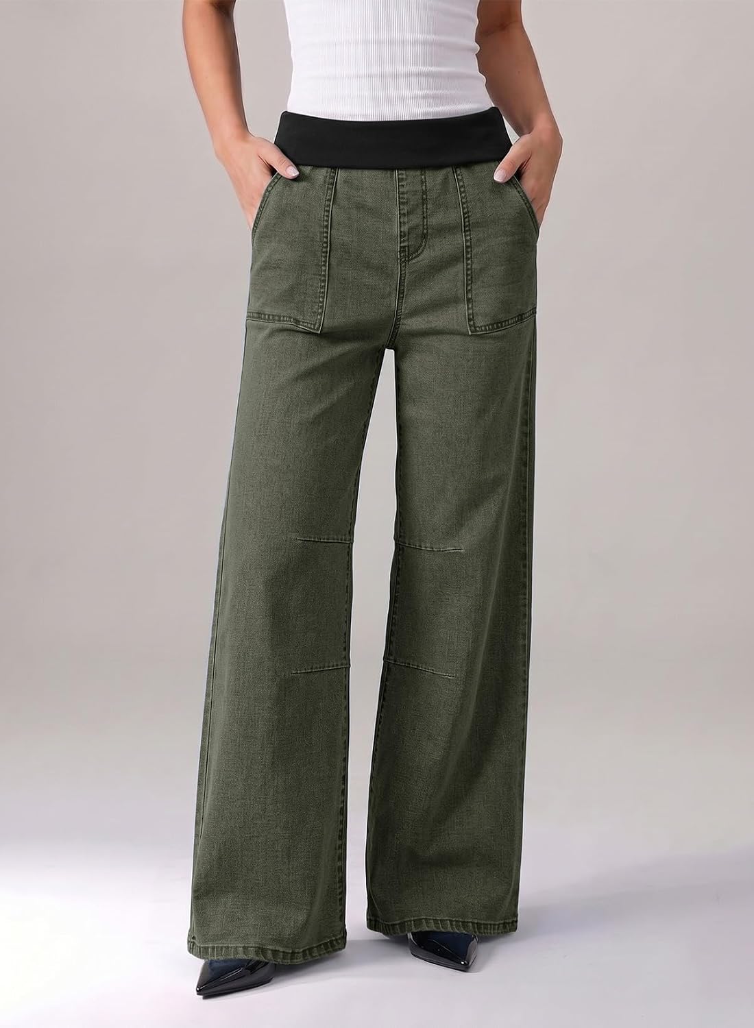 Wide Leg Baggy Jeans