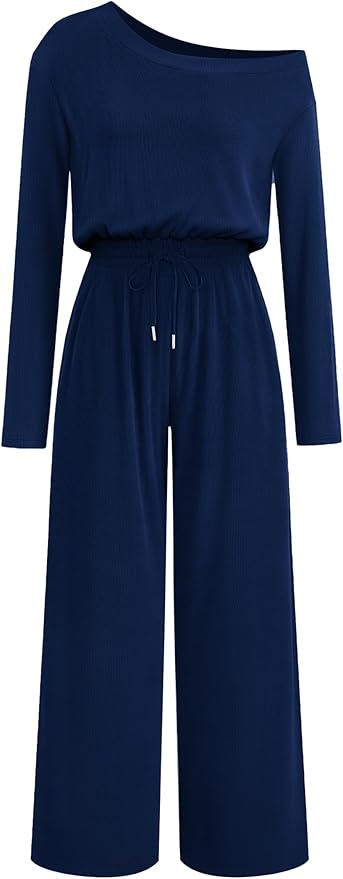 Off Shoulder Jumpsuit