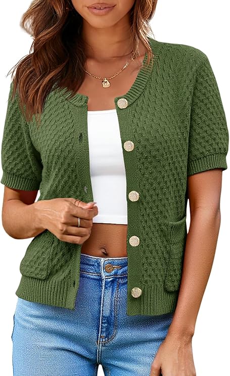 Short Sleeve Cardigan