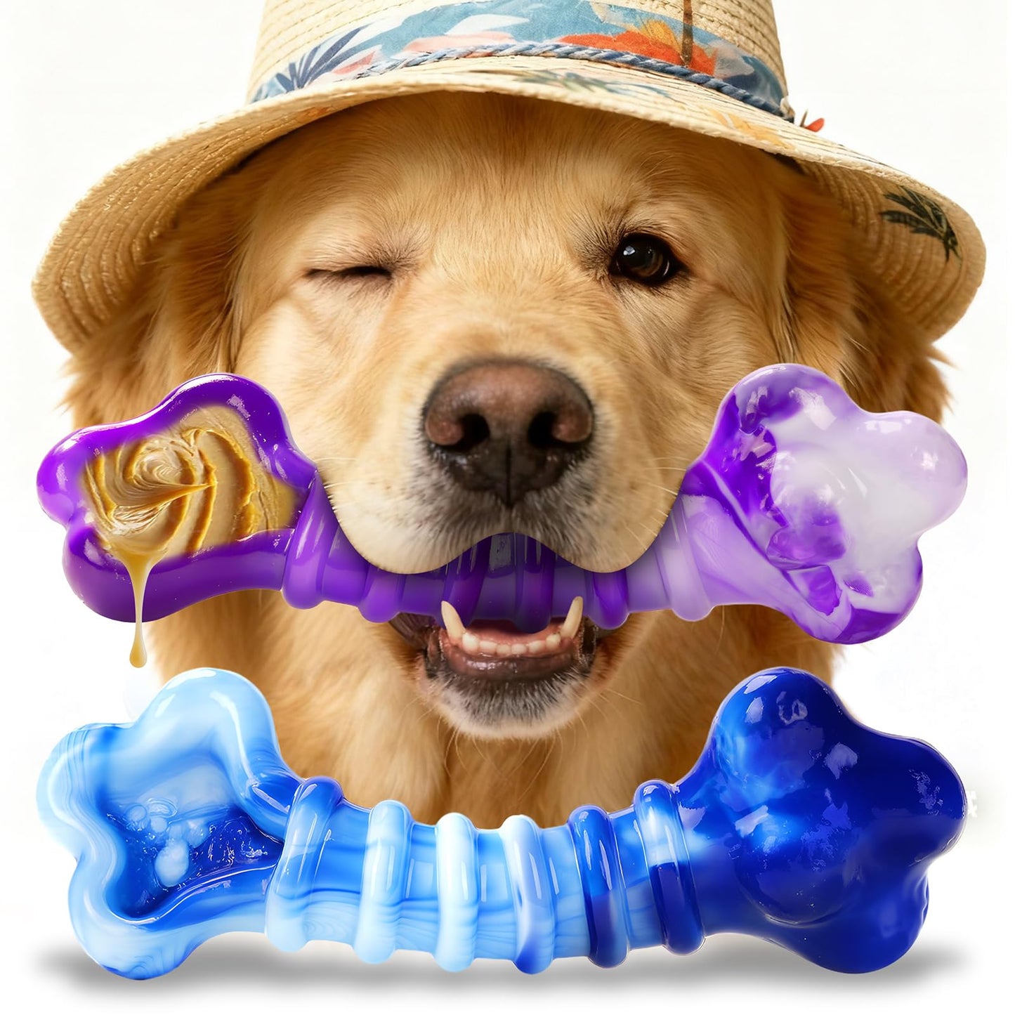 Indestructible Dog Toys 2pk