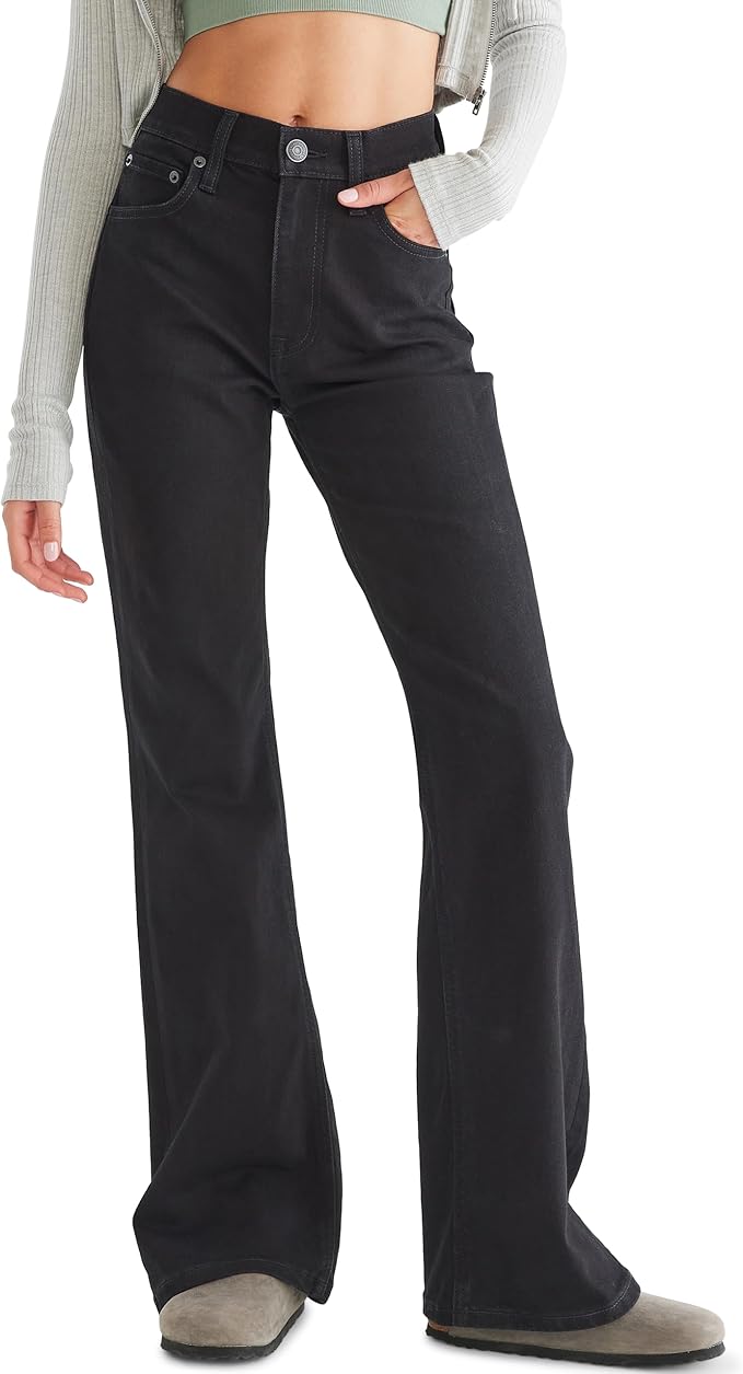 Aeropostale Women's Aero High Rise Flare Jean