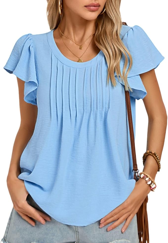 Pleated Blouse