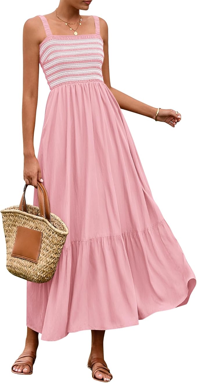 Smocked Flowy Dress