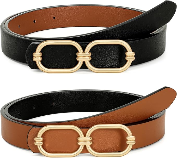 Reversible Leather Belts