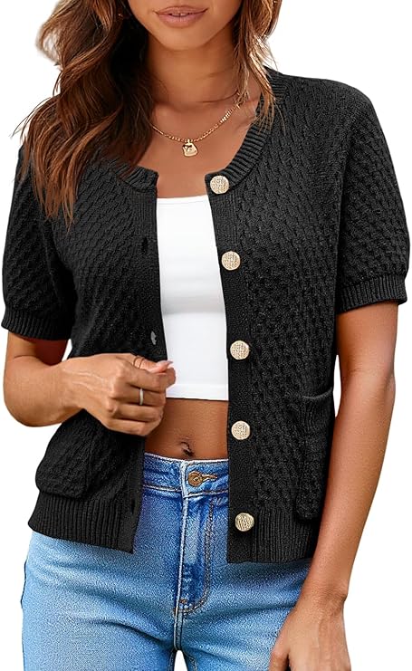Short Sleeve Cardigan